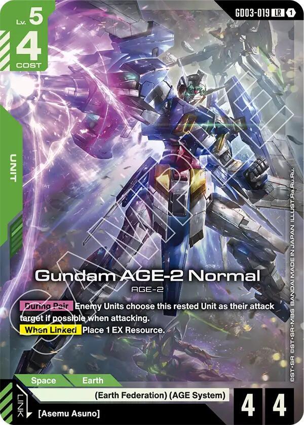 Gundam AGE-2 Normal - Steel Requiem - Gundam Card Game - TCGplayer.com