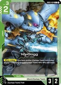 Hy-Gogg - Steel Requiem - Gundam card
