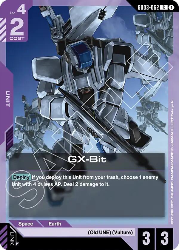 GX-Bit - Steel Requiem - Gundam Card Game - TCGplayer.com