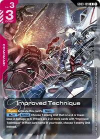 Improved Technique - Steel Requiem - Gundam card