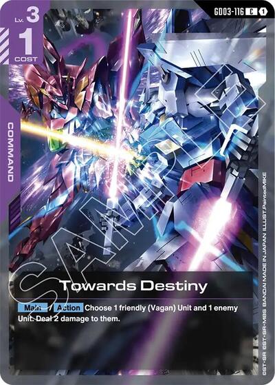 Towards Destiny Steel Requiem card price