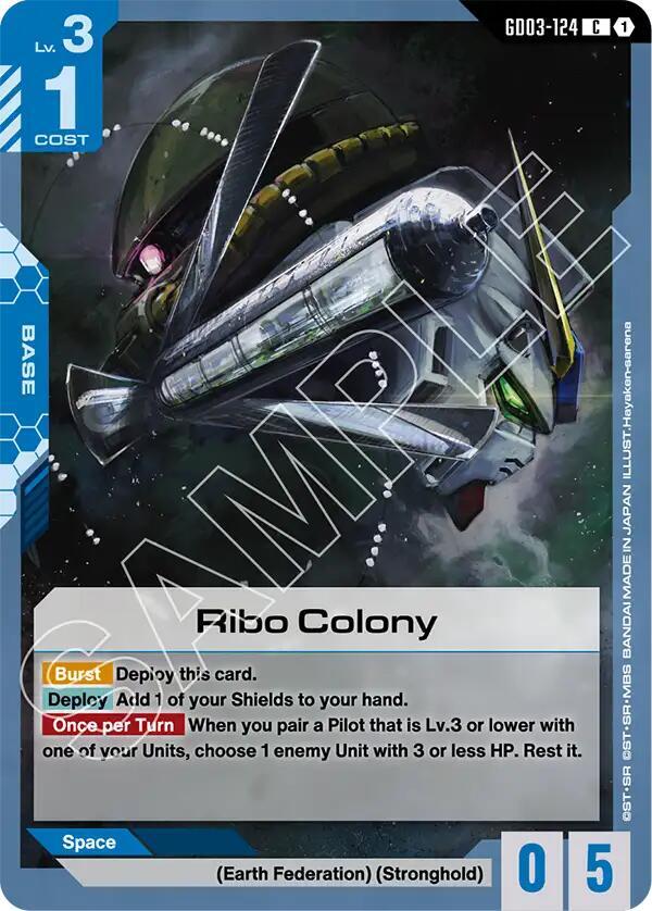 Ribo Colony - Steel Requiem - Gundam Card Game - TCGplayer.com