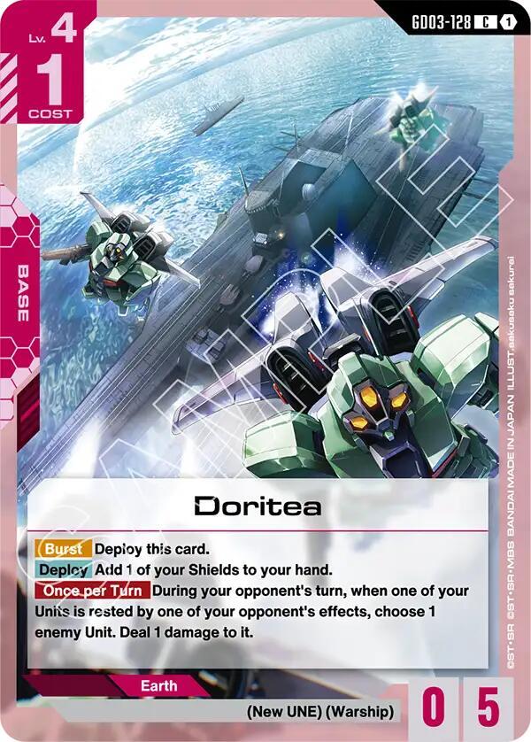Doritea - Steel Requiem - Gundam Card Game - TCGplayer.com