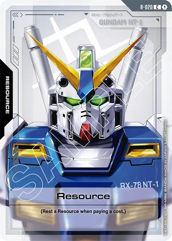 Resource (R-020) - Steel Requiem - Gundam Card Game - TCGplayer.com