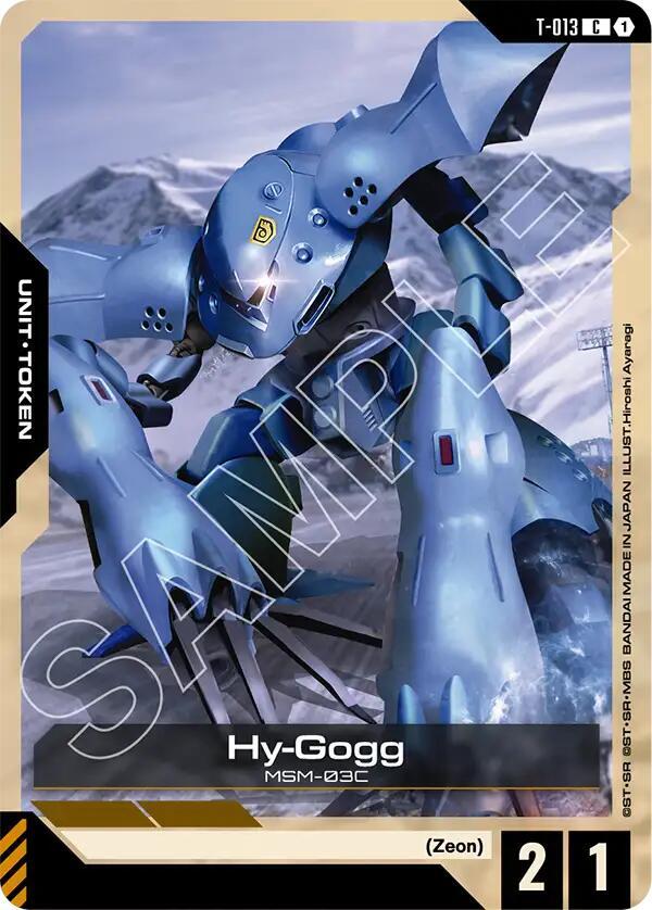 Hy-Gogg (T-013) - Steel Requiem - Gundam Card Game - TCGplayer.com