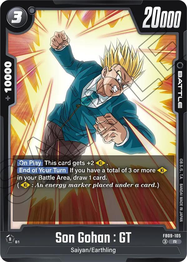 Son Gohan : GT - FB09-105 - Dual Evolution - Dragon Ball Super