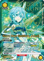 Sinon (Sun Goddess, Solus) (R**) - UEX06BT: Sword Art Online Vol.2