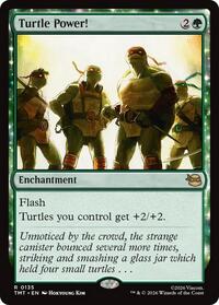 Turtle Power! - Teenage Mutant Ninja Turtles - Magic: The Gathering card