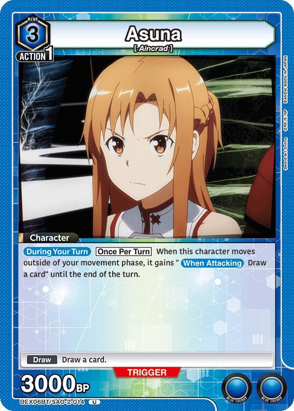 Asuna (014) - UEX06BT: Sword Art Online Vol.2 - Union Arena