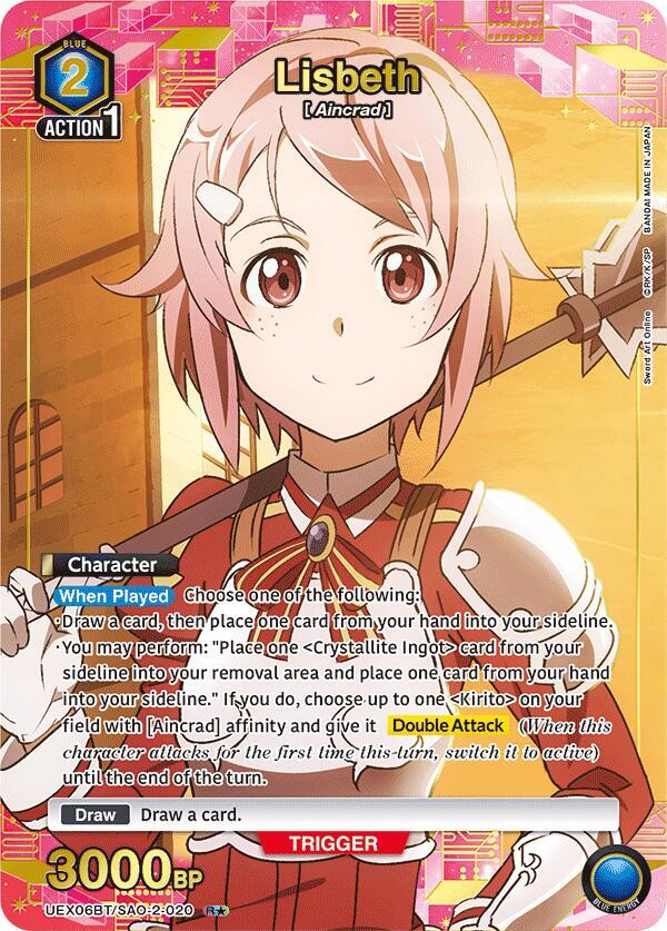 Lisbeth (020) (R*) - UEX06BT: Sword Art Online Vol.2 - Union Arena