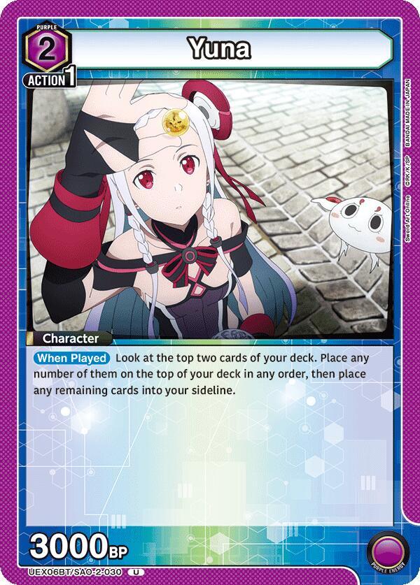 Yuna (030) - UEX06BT: Sword Art Online Vol.2 - Union Arena
