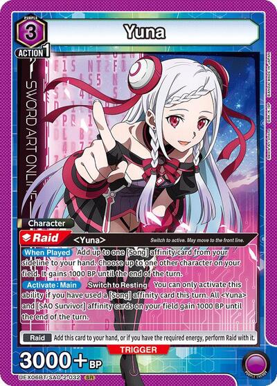 Yuna (032) card