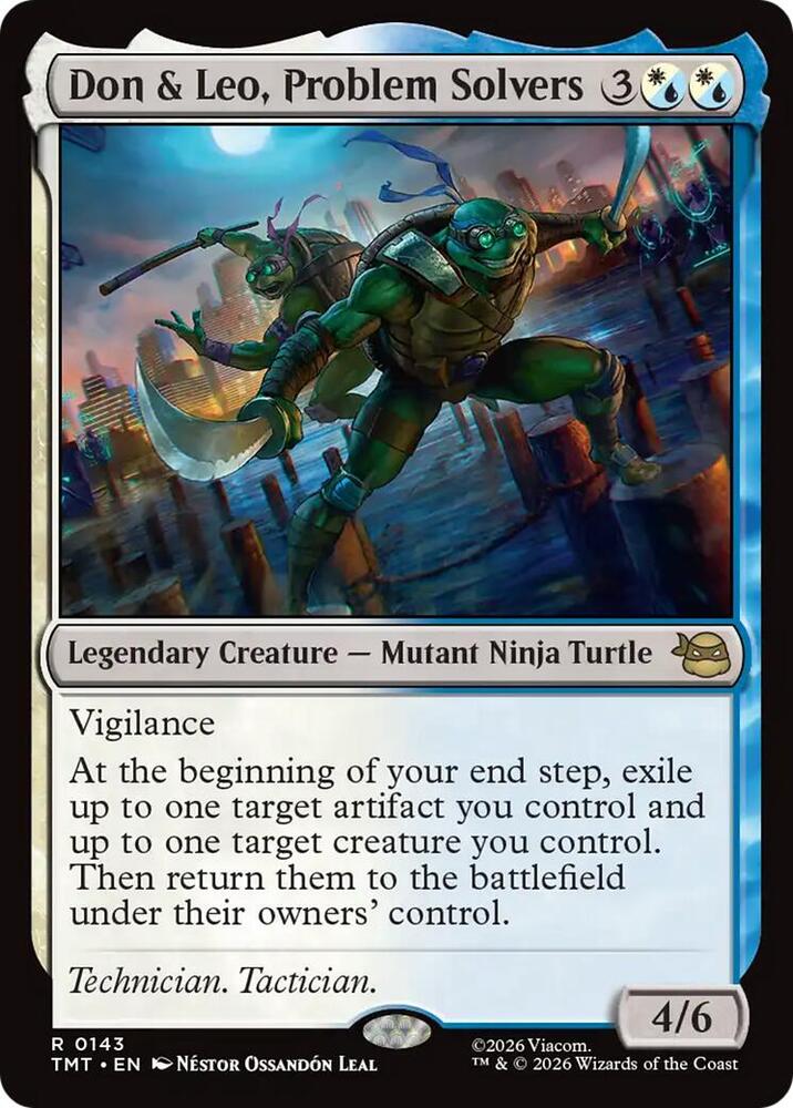 Don & Leo, Problem Solvers - Teenage Mutant Ninja Turtles - Magic