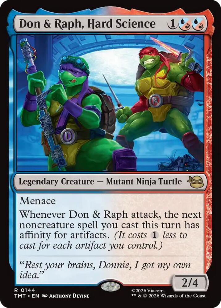 Don & Raph, Hard Science - Teenage Mutant Ninja Turtles - Magic