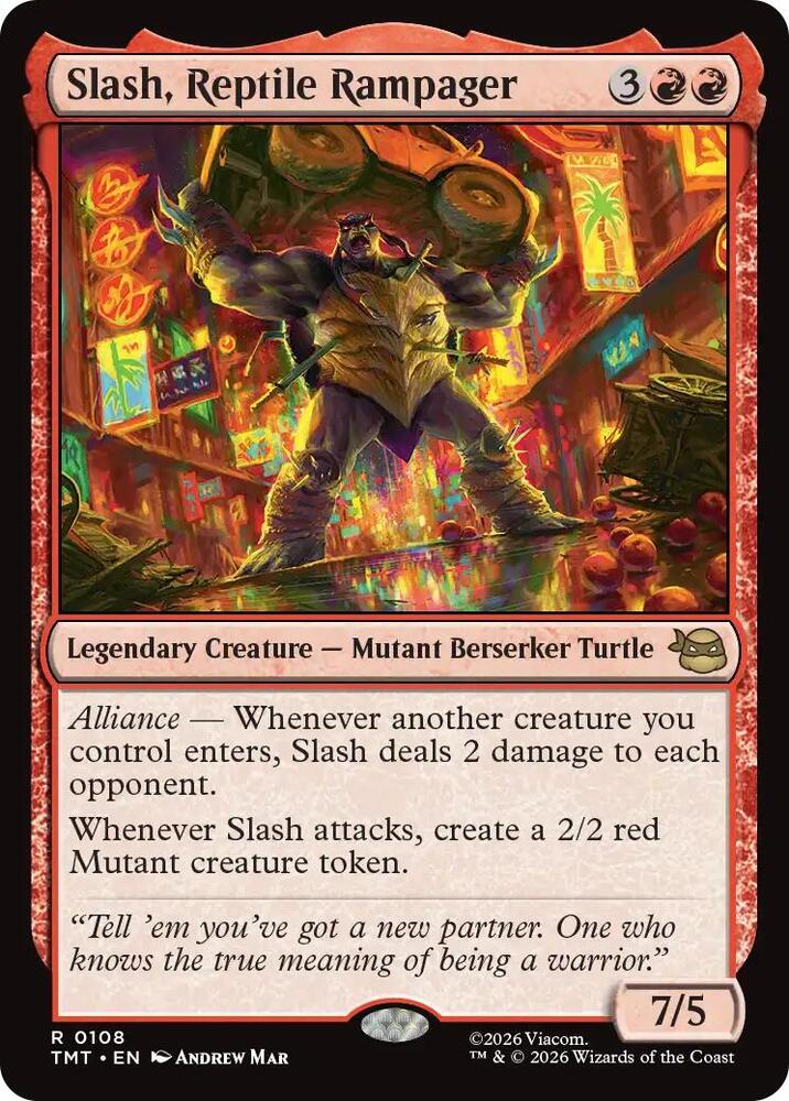 Slash, Reptile Rampager - Teenage Mutant Ninja Turtles - Magic: The ...