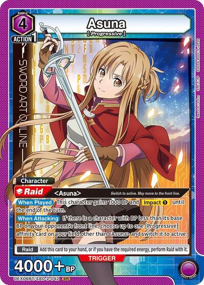 Asuna (042) Union Arena Card