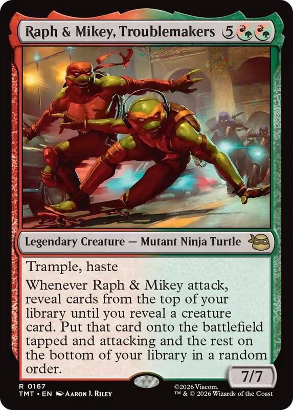 Raph & Mikey, Troublemakers - Teenage Mutant Ninja Turtles - Magic: The ...