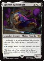 Splinter, Radical Rat - Teenage Mutant Ninja Turtles - Magic: The Gathering  - TCGplayer.com