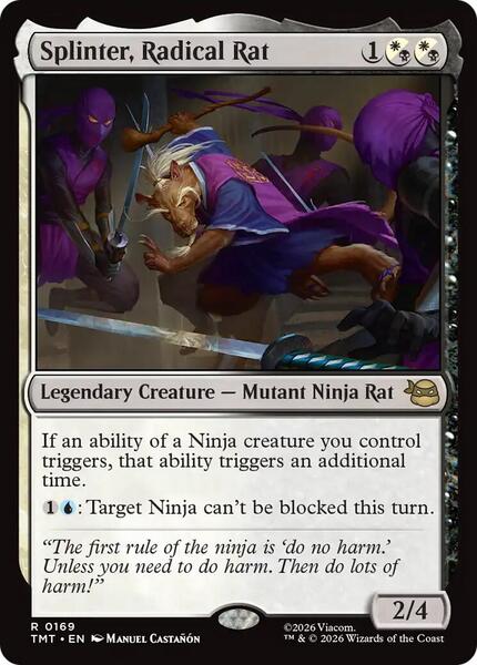 Commander MTG Deck Guide: Splinter, Radical Rat | TCGplayer