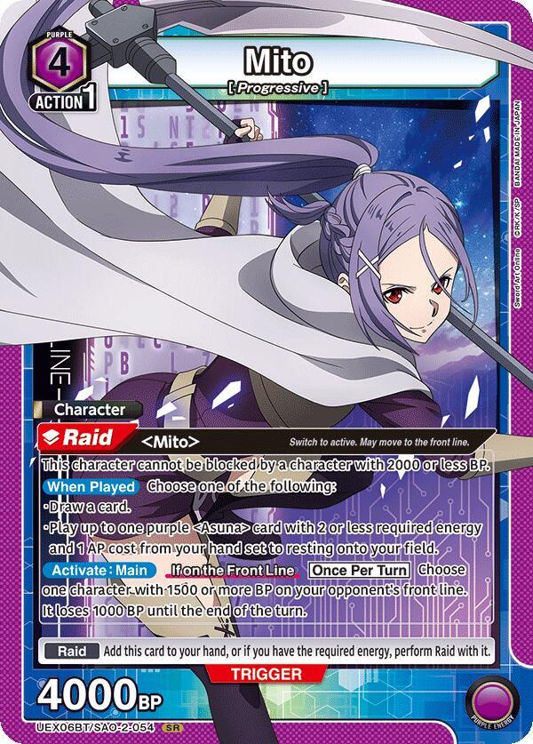 Mito (054) - UEX06BT: Sword Art Online Vol.2 - Union Arena