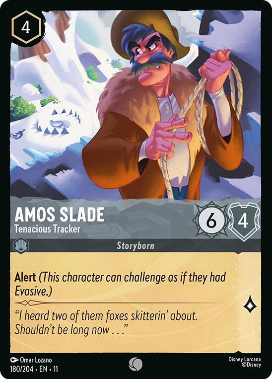 Amos Slade, Tenacious Tracker