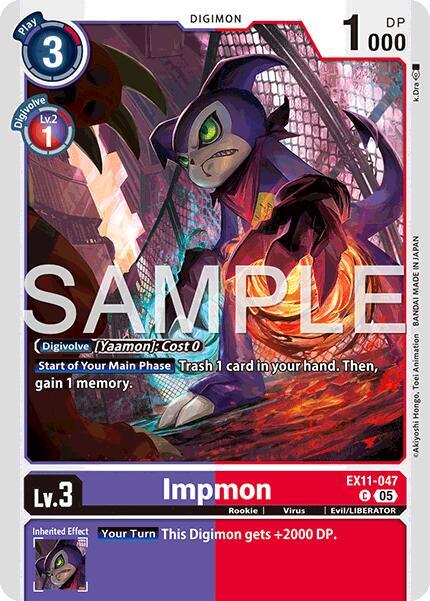 Impmon - Dawn of Liberator - Digimon Card Game - TCGplayer.com