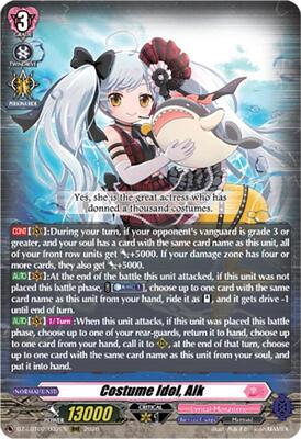 Costume Idol, Alk