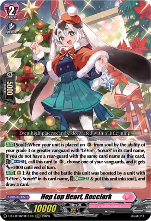 Hop Lop Heart, Rocclark - DZ-LBT02: Lyrical Monasterio Season of