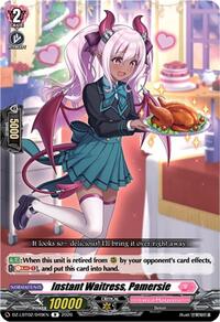 Instant Waitress, Pamersie