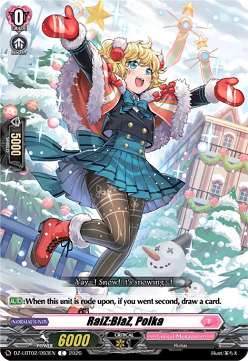 RaiZ:BlaZ, Polka - DZ-LBT02: Lyrical Monasterio Season of Wonders RaiZ:BlaZ, Polka - DZ-LBT02: Lyrical Monasterio Season of Wonders