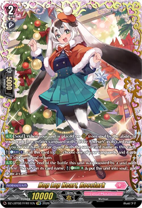 Hop Lop Heart, Rocclark (FFR) - DZ-LBT02: Lyrical Monasterio