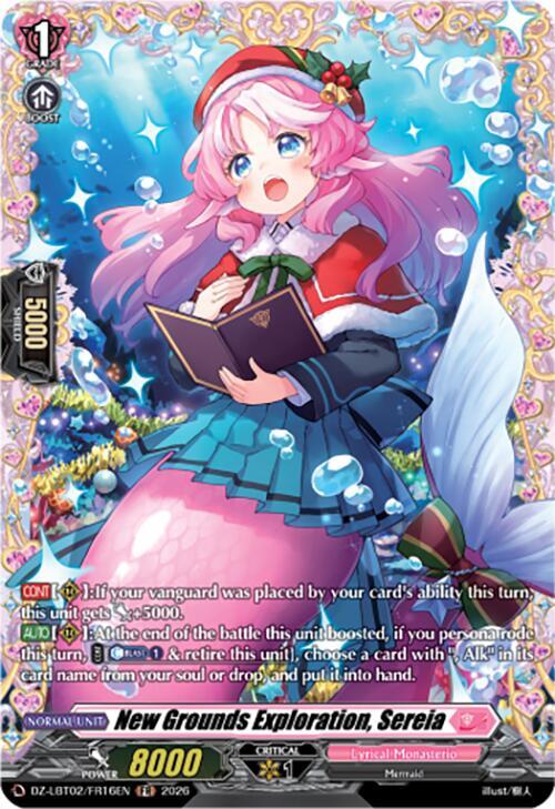 New Grounds Exploration Sereia FR Price & Card Details — DZ-LBT02