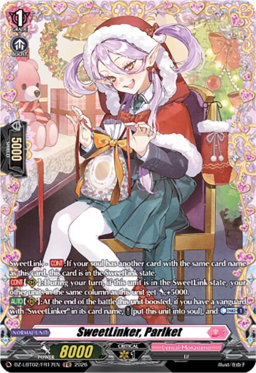 SweetLinker, Parlket (FR) - DZ-LBT02: Lyrical Monasterio Season of