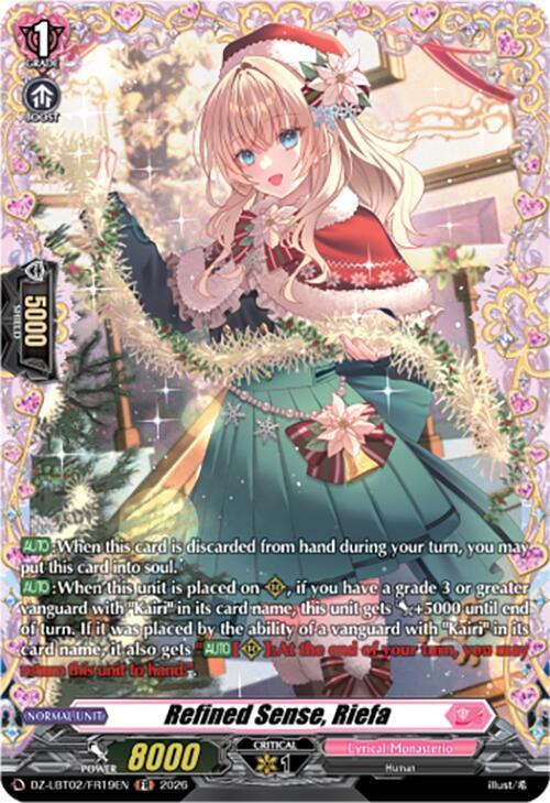 Refined Sense, Riefa (FR) - DZ-LBT02: Lyrical Monasterio Season of