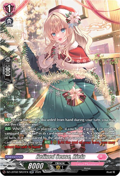 Refined Sense, Riefa (SR) - DZ-LBT02: Lyrical Monasterio Season of
