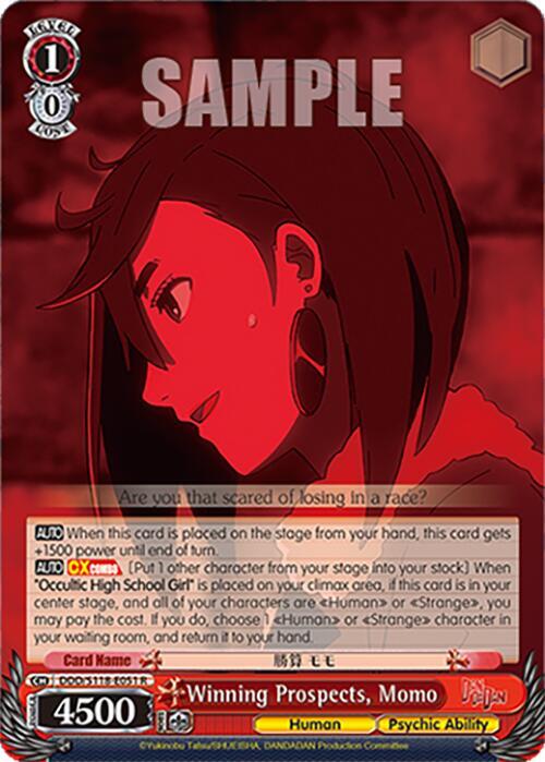 Winning Prospects, Momo - DANDADAN - Weiss Schwarz - TCGplayer.com