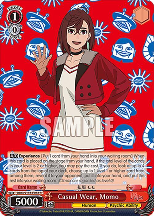 Casual Wear, Momo - DANDADAN - Weiss Schwarz - TCGplayer.com