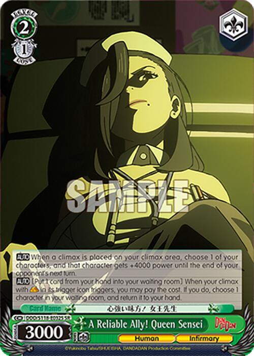 A Reliable Ally! Queen Sensei (SR) - DANDADAN - Weiss Schwarz