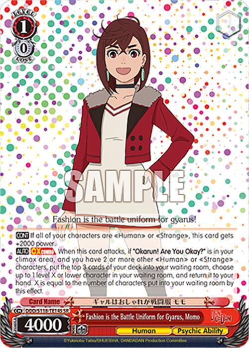 Fashion is the Battle Uniform for Gyarus, Momo (SR)