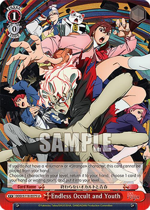 Endless Occult and Youth - DANDADAN - Weiss Schwarz - TCGplayer.com