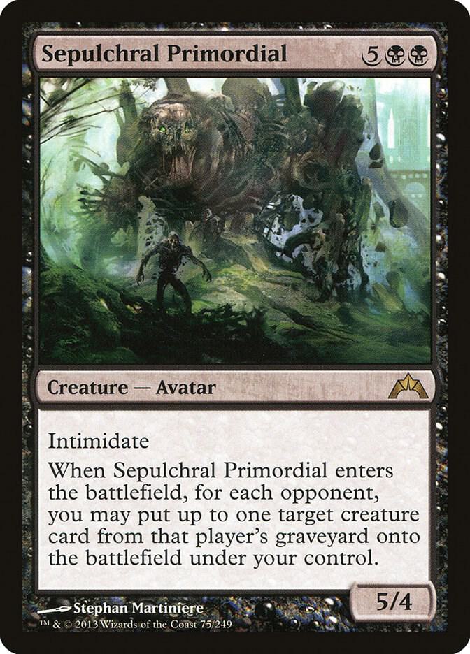Sepulchral Primordial 75 card
