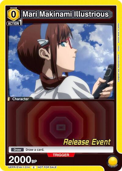 Mari Makinami Illustrious (014) card