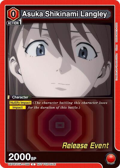 Asuka Shikinami Langley (086) card