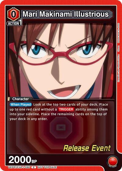 Mari Makinami Illustrious (090) card