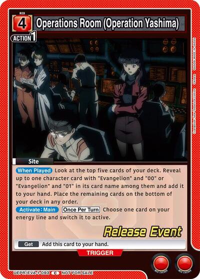 Operations Room (Operation Yashima) card