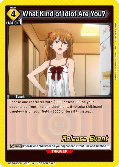 What Kind of Idiot Are You? card