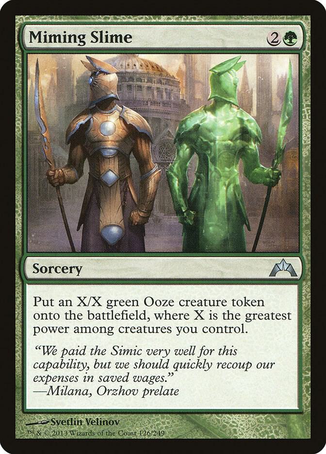 Miming Slime 126 card