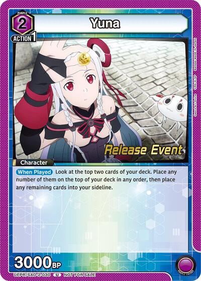 Yuna (030) card