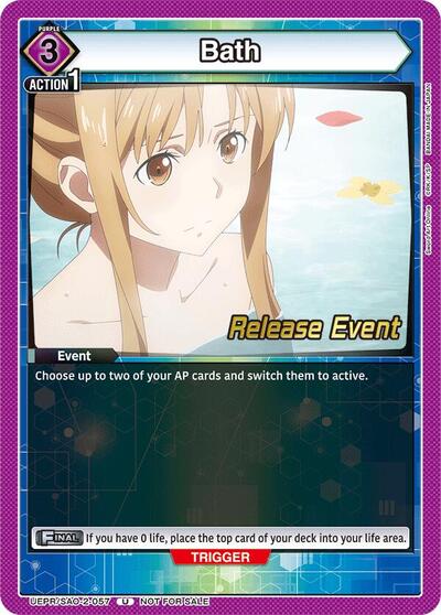 Bath card