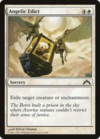 Angelic Edict - Gatecrash - Magic: The Gathering card